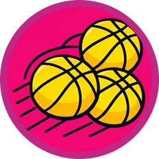 Imagem de um basket triplo