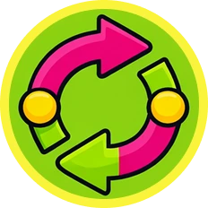 Imagem de um giro radical